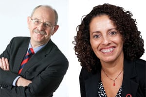 New roles: Tom Spaul is now executive director for external affairs at Veolia and Marguerite Ulrich joins as HR director 